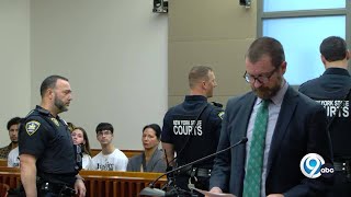 Onondaga County Court Judge Ted Limpert sentences David Huff to 40 years to life in prison