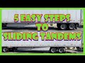 How To: 5 Simple Easy Steps to Sliding Semi Trailer Tandems