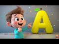 ⭐ Night Time ABC Learning Song | Calm Alphabet Song for Kids 🌙
