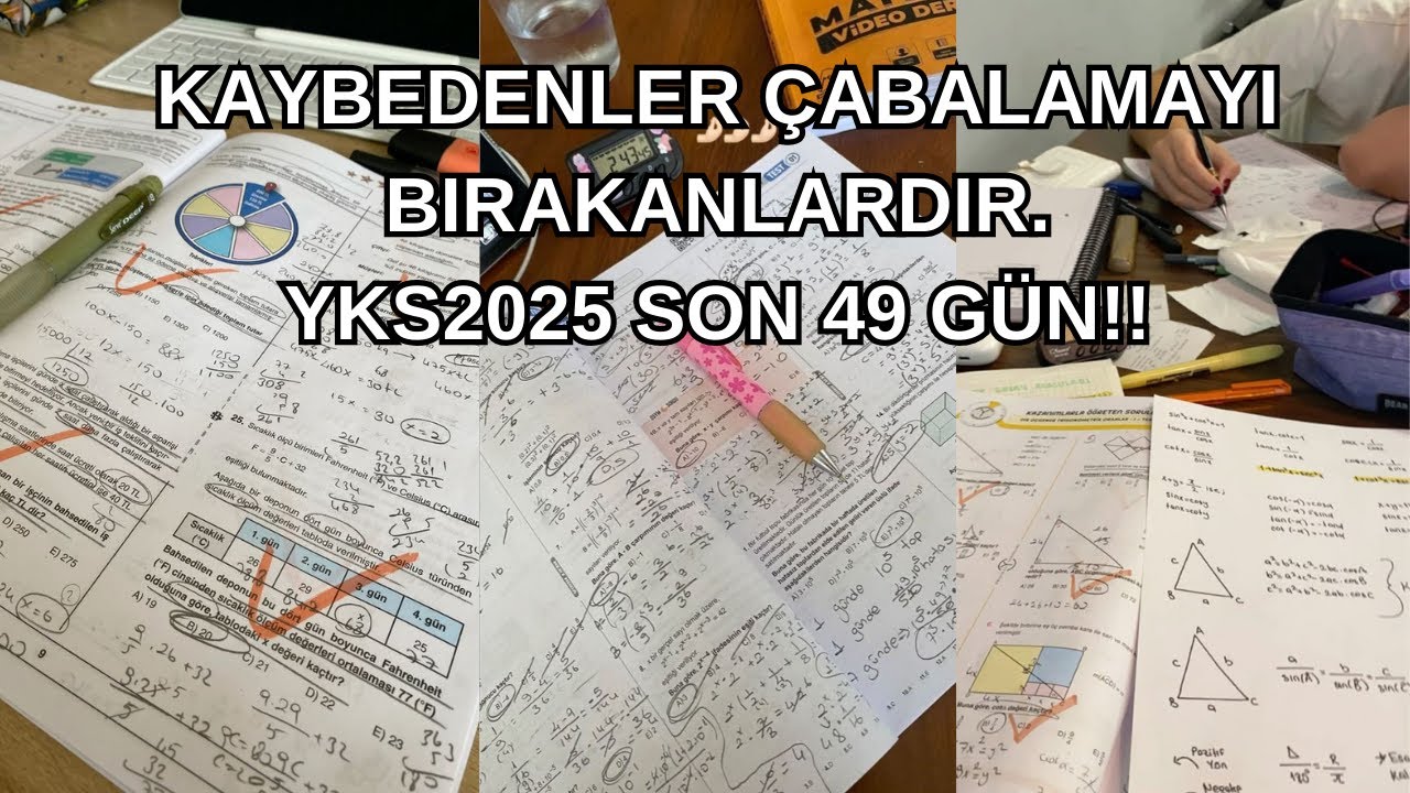 AL SANA MOTİVASYON VOL-4 YKS2025 SON 49 GÜN!!