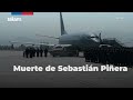 Boric recibió en Santiago los restos del expresidente chileno Piñera