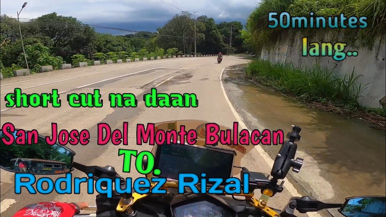 Short cut na daan.San Jose Del Monte Bulacan to Rodriguez Rizal