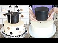 Pastel De Graduación En Chantilly + Tips Para Pintar Pastel Negro | Tres Leches