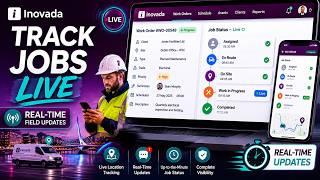 Real-Time Job Tracking in MaintenanceServiceOS | Field Technician Status Demo