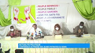 Actualité politique : conférence de presse des jeunes patriotes du Bénin