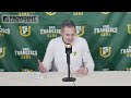 Mbb  usf vs new orleans postgame w chris gerlufsen