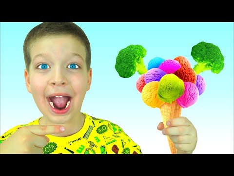 Magst du Brokkoli-Eis? | Deutsches Kinderlied | Do you like Brocoli Ice Cream? | Nursery Rhymes