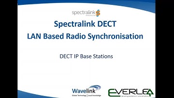 LAN Synchronisation for IP DECT Base Stations  Webinar
