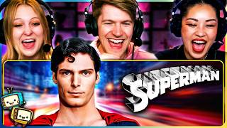 SUPERMAN: THE MOVIE (1978) Movie Reaction! | First Time Watch! | Christopher Reeve | Gene Hackman