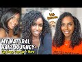 MY NATURAL HAIR JOURNEY With Pictures | Healthy Curly Hair Journey