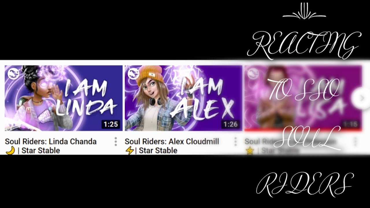 reacting to the soul riders videos II Harley Beachbard