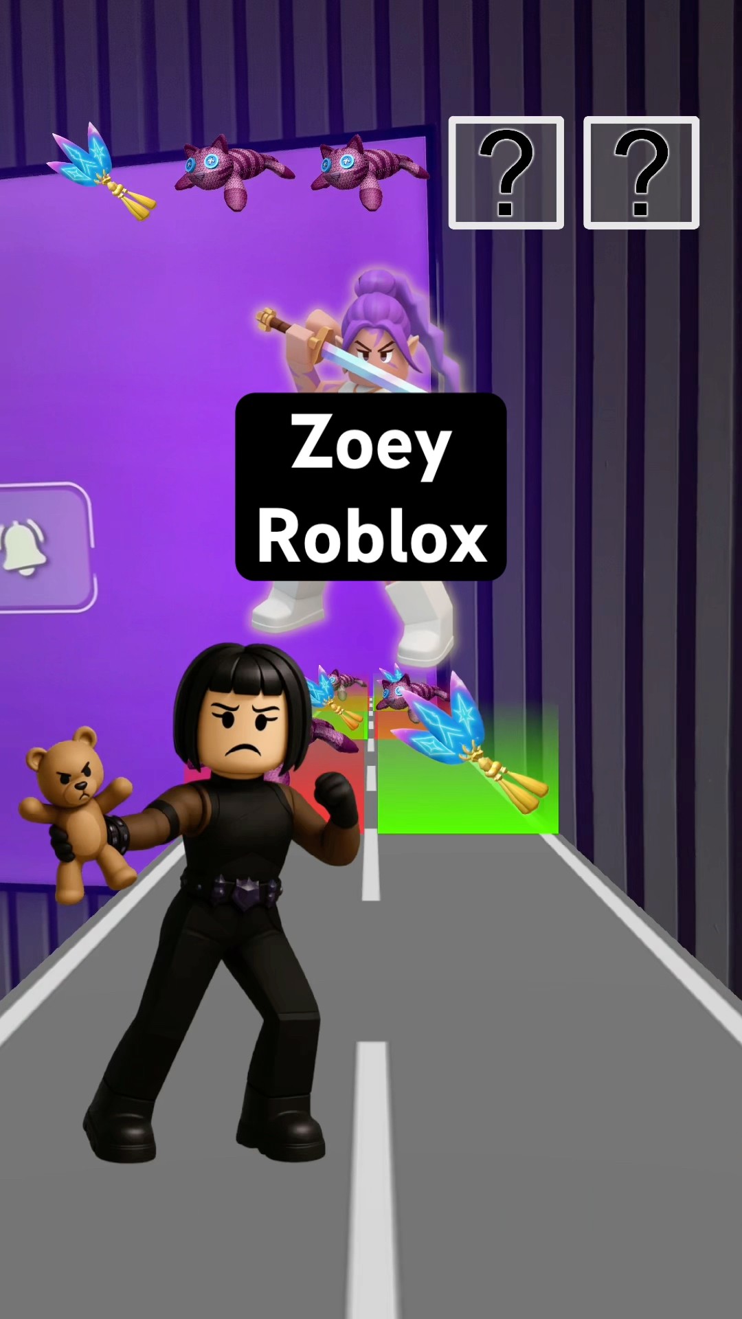 Zoey Roblox Shorts Kpop Demon Hunter Roblox Funnyeffect Oardefault 