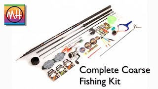 Amazing new Complete Coarse Fishing Kit from Matt Hayes
