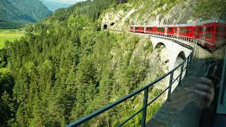 Swiss railway 4 / Albula Line - Rhaetian Railway スイスの鉄道 4 / レーティッシュ鉄道アルブラ線