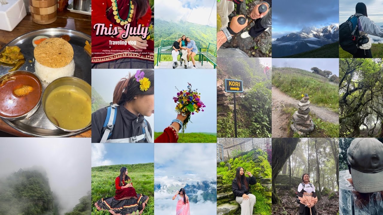 First vlog🍃❤️| kori 📍🏔️❤️|travel | girls| lifetime memories | I met some lovely people|MoNiCa🌙|ep.1🌸