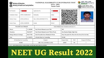 How To Check NTA Neet UG Result 2022 | Neet Ka Result Kaise Dekhe | Neet Ka Result aa Gya #Result❣️