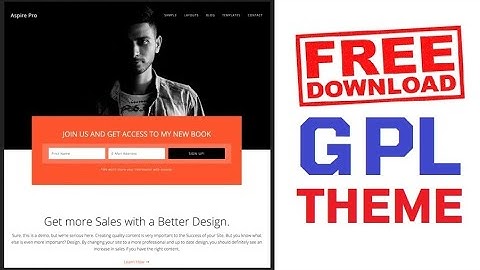 Aspire Pro Wordpress Theme