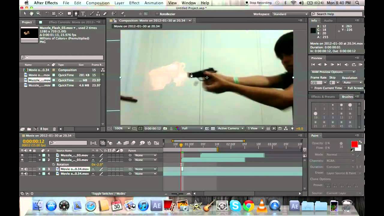 Basic Muzzle Flash Tutorial [HD] - YouTube