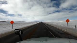 Wyoming I-80 West Nebraska to Utah drive thru
