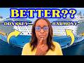 Amplified Harmony vs Odyssey of the Seas: Mediterranean Cruise Battle | Which Ship is Better?