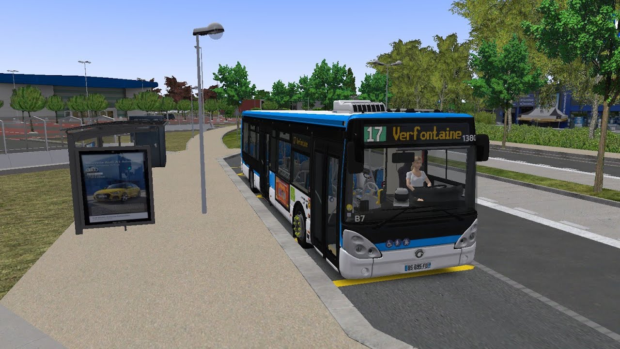 Omsi 2 Saint Servan : Ligne 17 Salerin Graudegnan à Verfontaine en Citelis 12