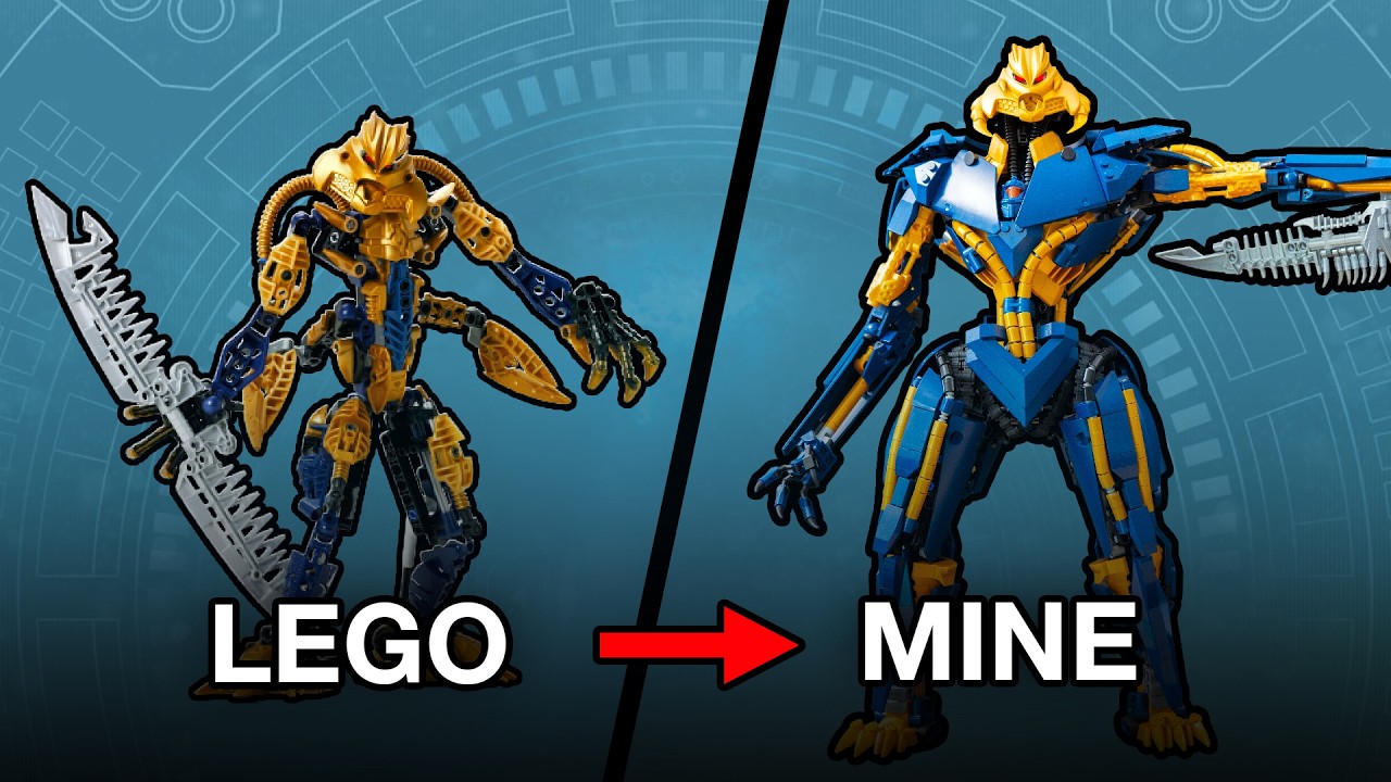 I FIXED My Favorite BIONICLE!  -  Brutaka