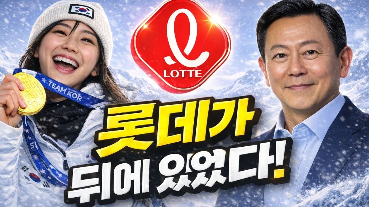 [해외감동사연]  열악한 환경속,최가온 뒤에 롯데그룹 신동빈 회장 후원이 있었다, 전세계를 울린 최가온