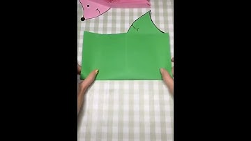 Cắt gấp con nhím