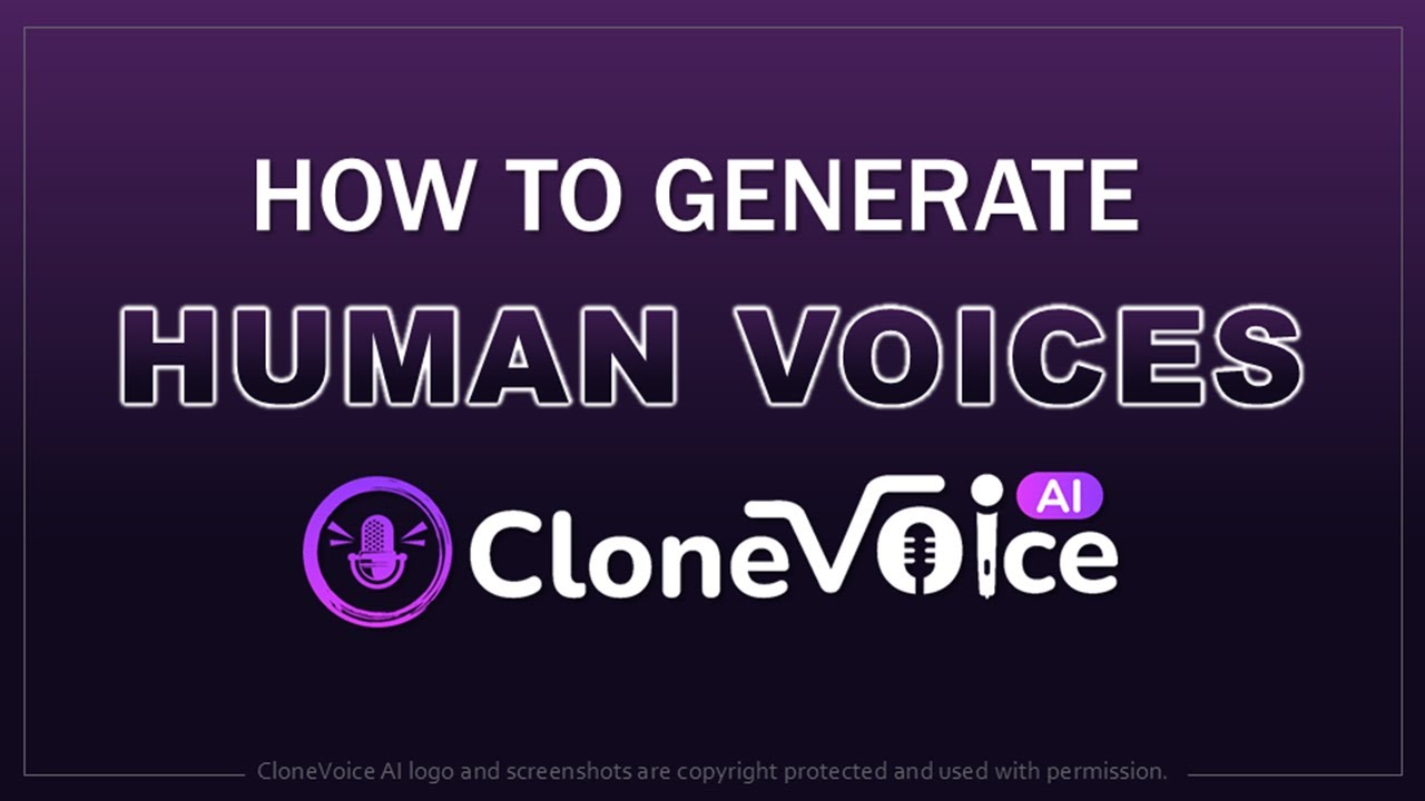 Как генерировать человеческие голоса в CloneVoice AI