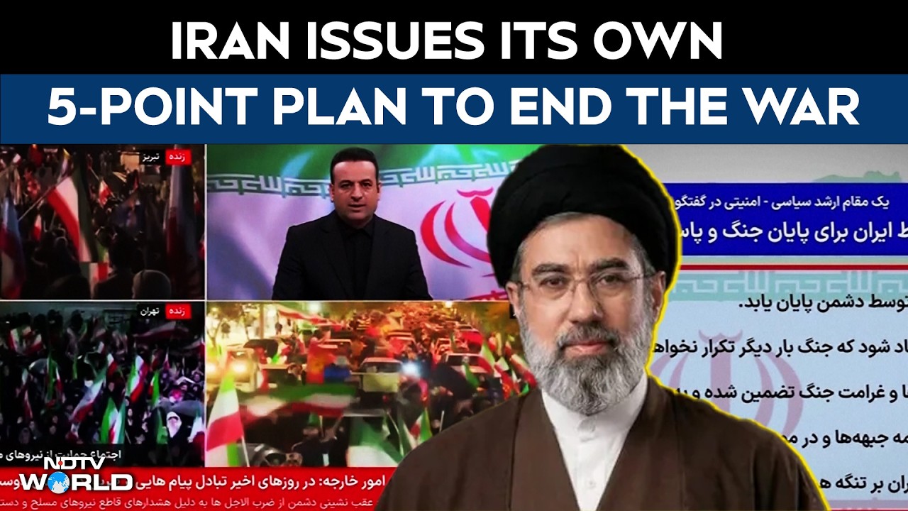 US Iran War Latest News | Iran Issues Its Own Plan To End The War Via State TV