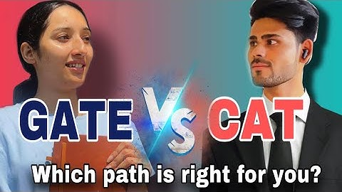 GATE vs CAT | Fees | Placements | IIT vs IIM