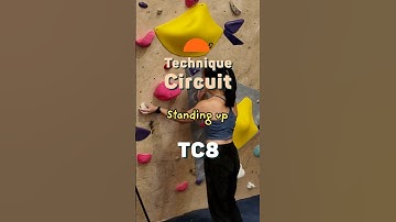 Standing up - Rise Technique Circuit - TC8  #climbing #bouldering #beta #technique