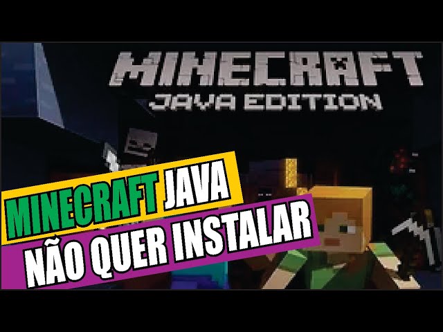 Comprei o minecraft, mas não consigo instala-lo - Comunidade