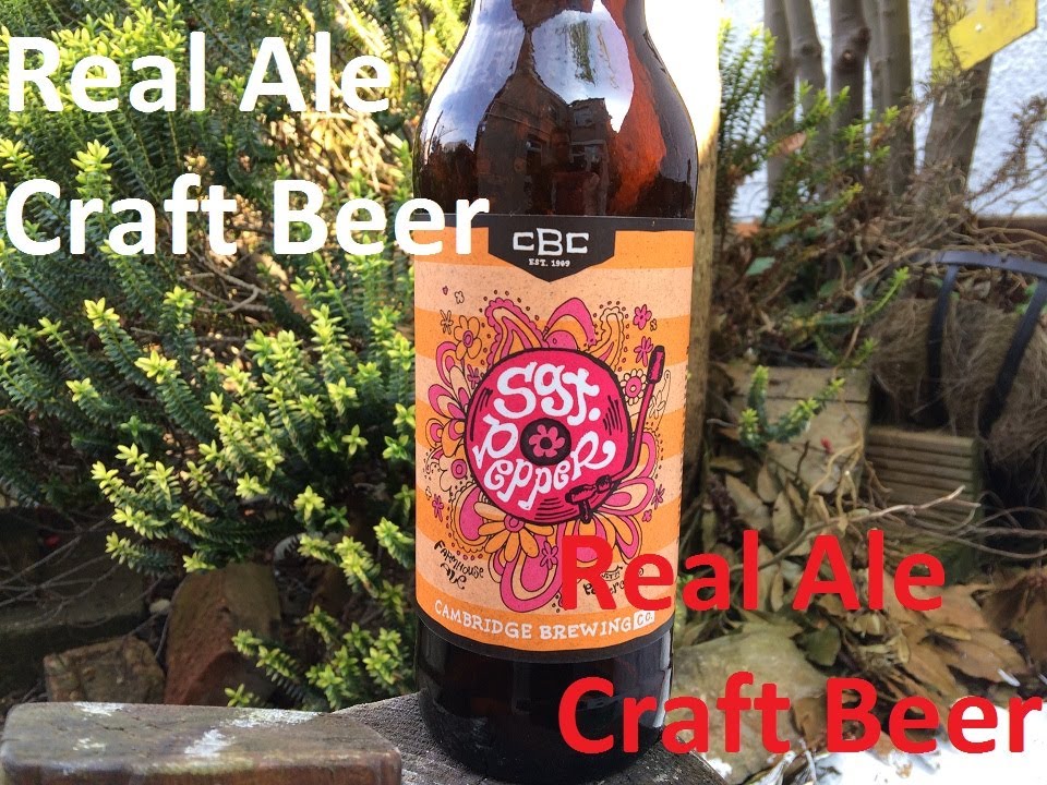 Cambridge Brewing Co Sgt Pepper Farmhouse Ale | American Craft Beer Review