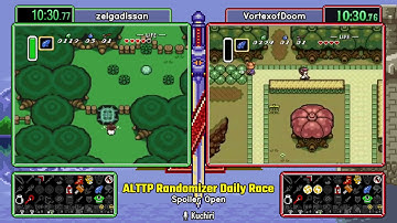 Spoiler Open March 12 2021. ALTTP Randomizer Daily Race