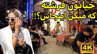 Iran Tonight Walking In Richest & Luxury Neighbourhood Of Tehran2023 - Freshteh Street