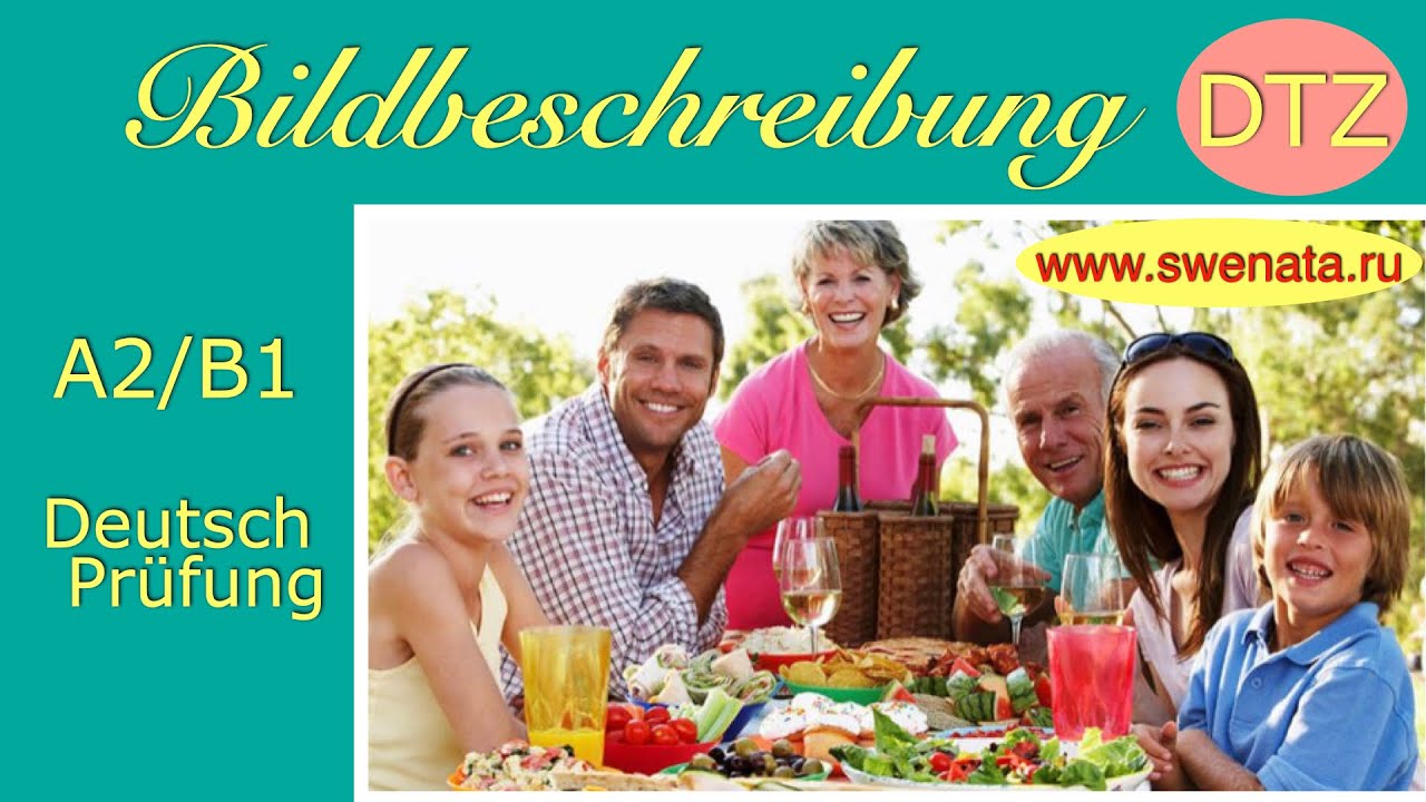 A2 B1 Bildbeschreibung DTZ YouTube A2 B1 Bildbeschreibung DTZ YouTube