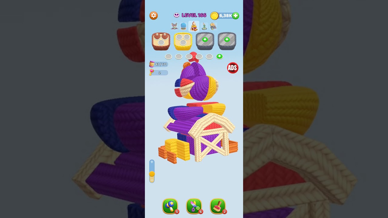 Yarn Fever level 166