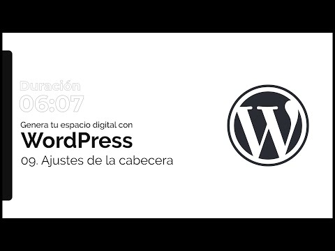 Miniatura del vídeo 09 Ajustes generales para la cabecera en OceanWP de Zalathun Learning