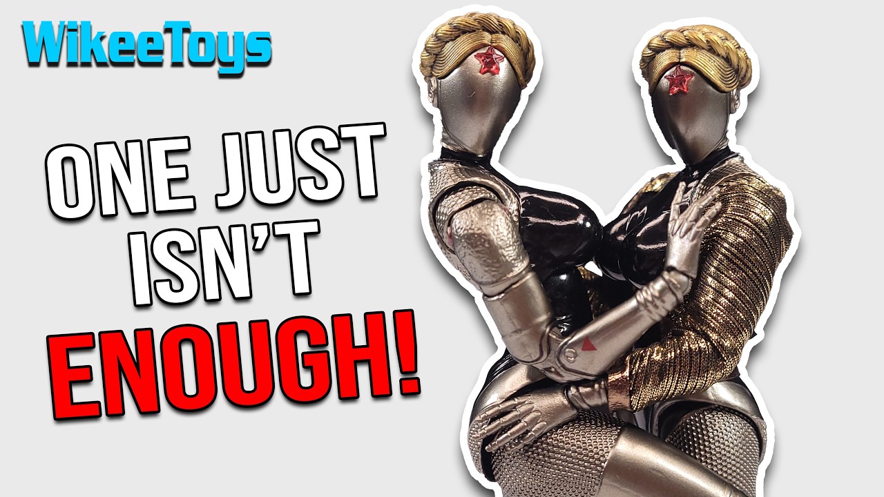 WikeeToys ATOMIC HEART TWINS Action Figure Review & Unboxing
