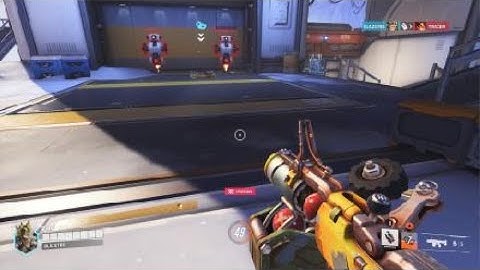 Overwatch 2 glitch in practice range