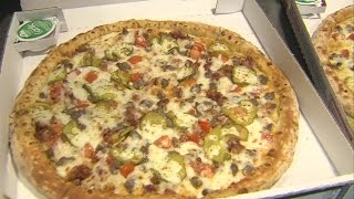Papa John’s latest specials? Bacon cheeseburger pizza and double chocolate chip brownie!