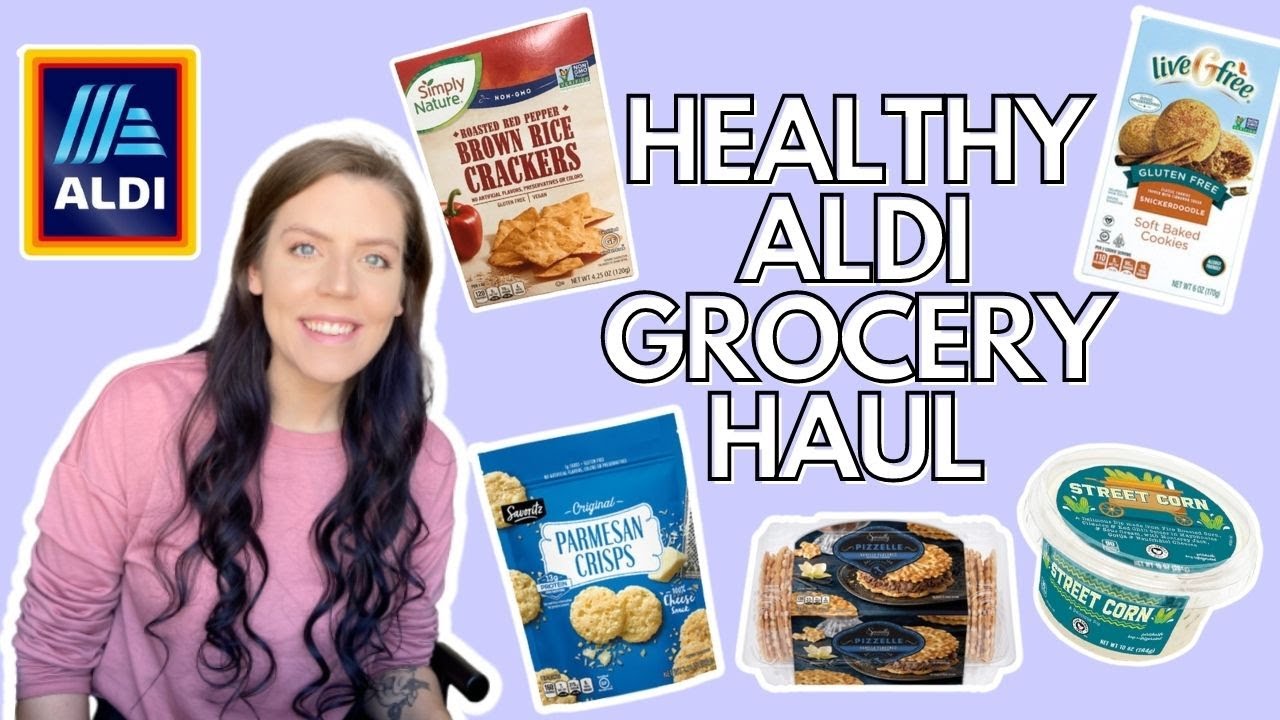 HEALTHY ALDI GROCERY HAUL WW Blue Plan Foods I Eat to Lose Weight