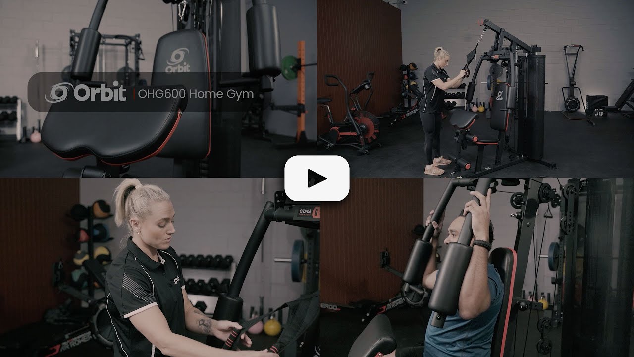 OHG600 Home Gym Review with CrossFit Coach Laura | Orbit Fitness - YouTube