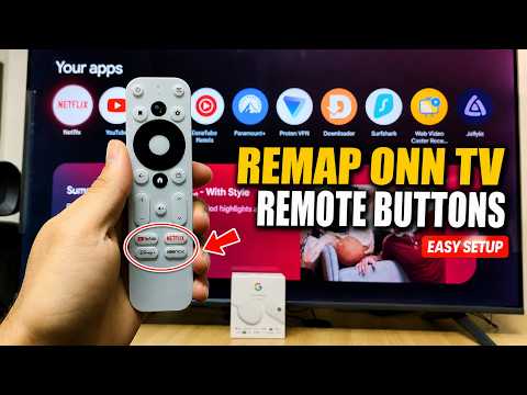 How to Remap Onn Google TV Remote Buttons to Open Any App