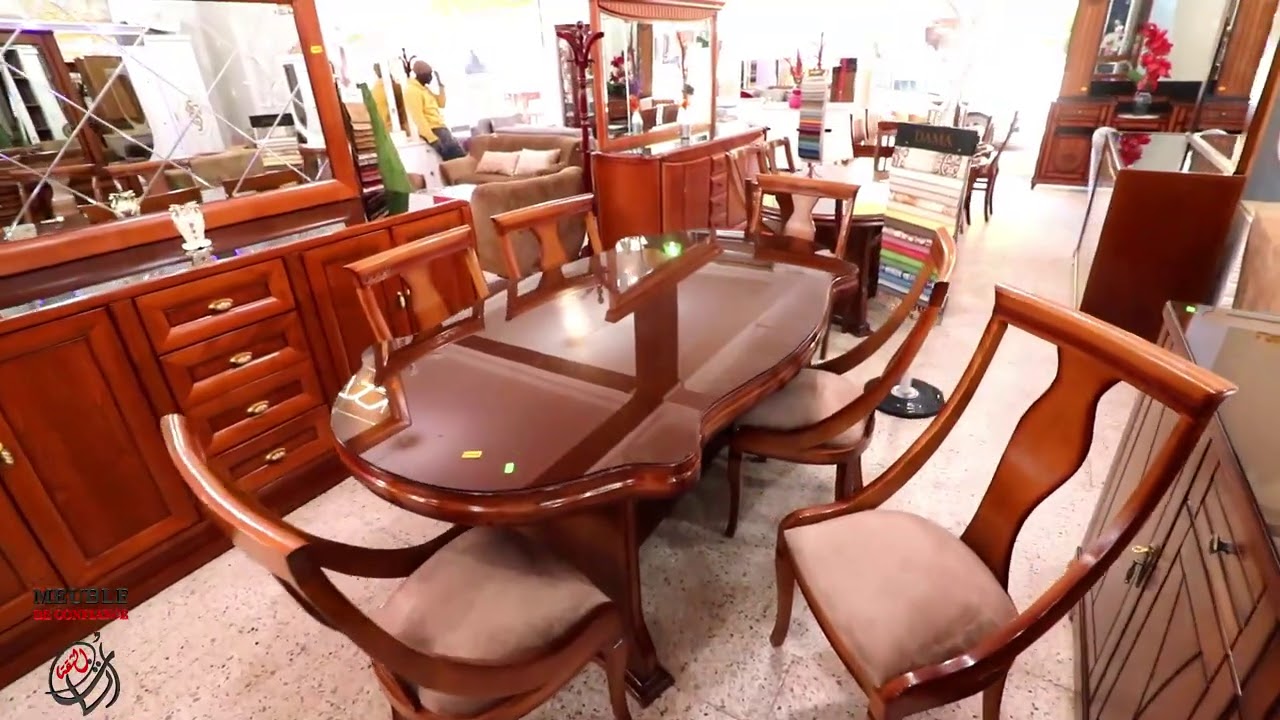 Tables salle à manger et tables de cuisine🔥موديلات طاولات صالامونجي😍طاولات مطبخ خشب الزان👏أثاث الثقة