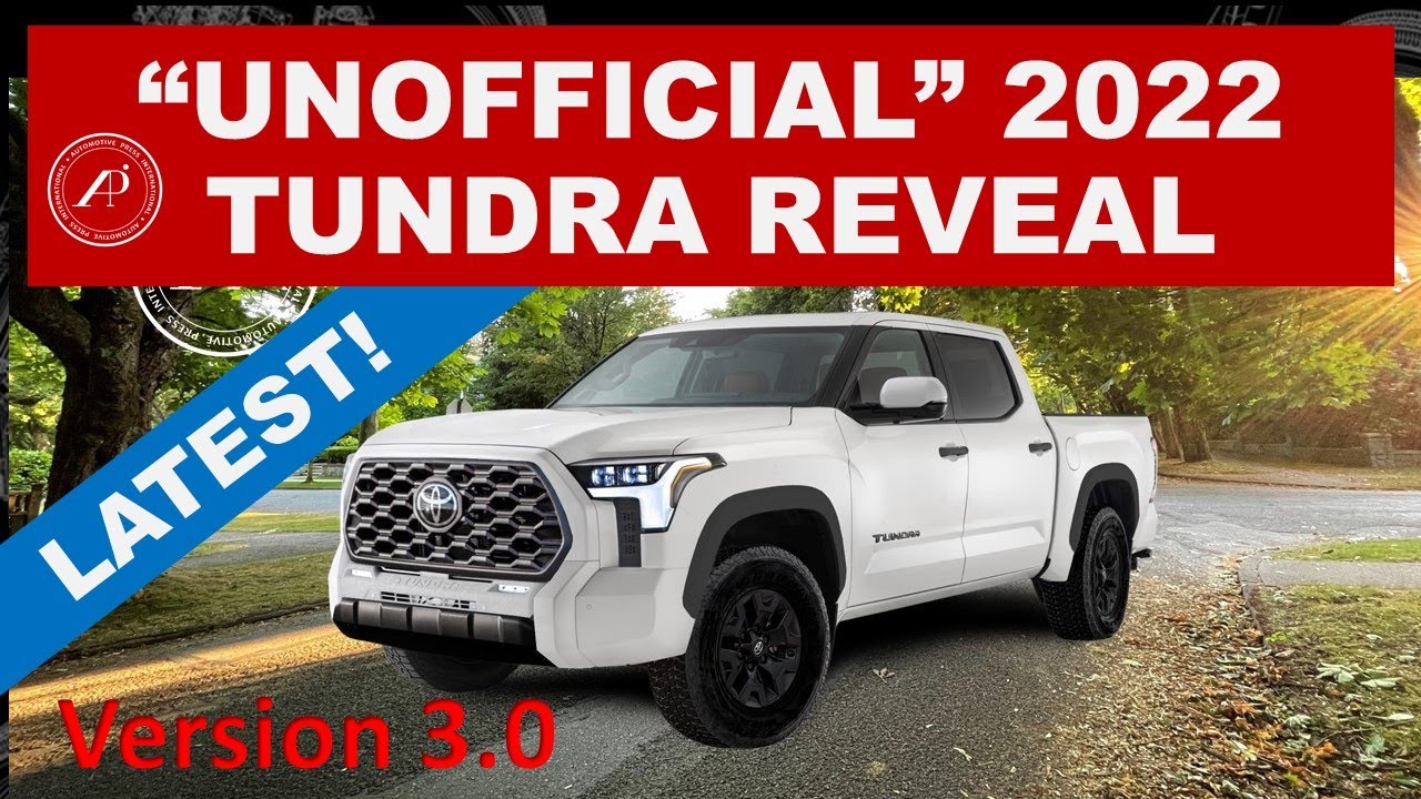 *LATEST* 2022 TOYOTA TUNDRA REVEAL VIDEO that Toyota should have created! "Unofficial" Video V3.0
