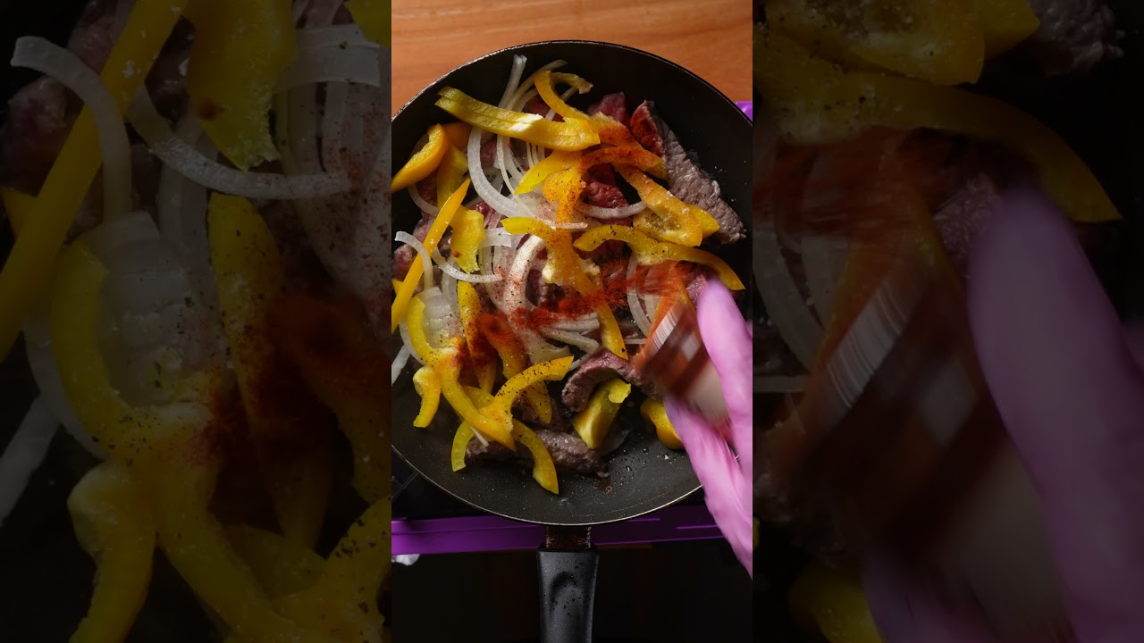 ASMR Cheesy Beef Bread 