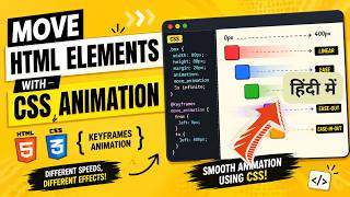 CSS Animation Tutorial: Timing Function and Move Animation Explained | IT WALA | HINDI-हिंदी