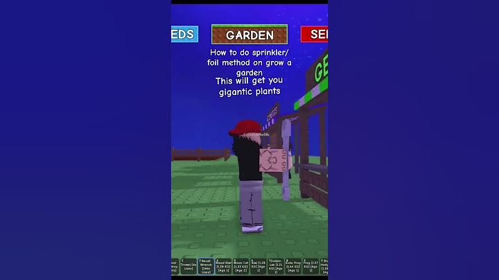 How to get big plants in grow a garden #roblox #growagarden #robloxmemes